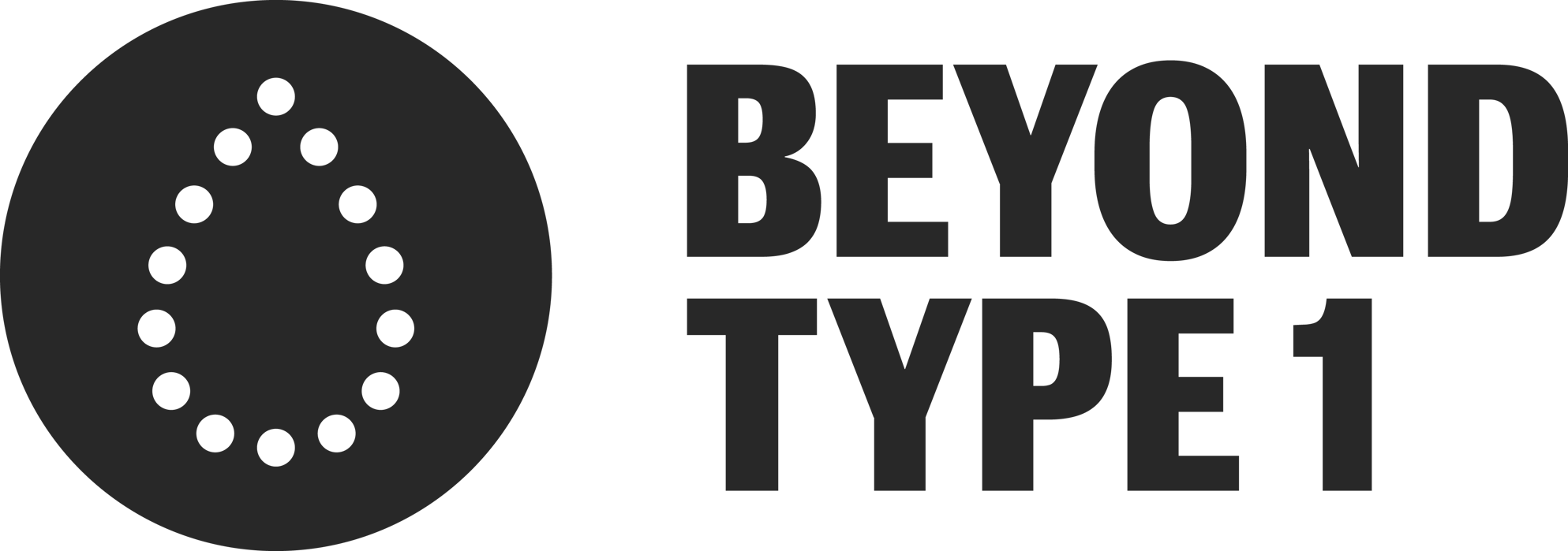 Beyond Type 1_Primary Logo (Charcoal)